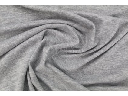 4380 jednobarevny uplet 190g seda mele