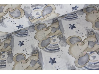 11790 sloni modro sedi bavlnene platno sire 240cm