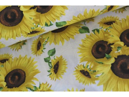 23193 slunecnice bavlnene platno sire 240cm