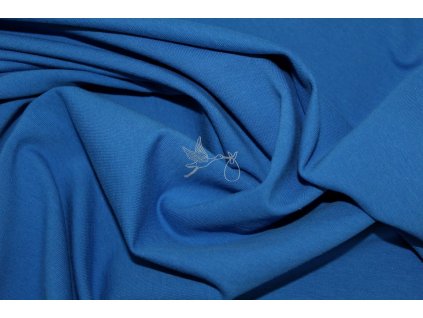 3933 teplakovina nepocesana 240g modra