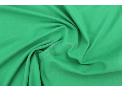 4383 jednobarevny uplet 190g zeleny