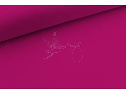 2589 naplet hladky fuchsiova