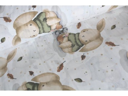 27261 kralicek a myska i bavlnene platno sire 240cm