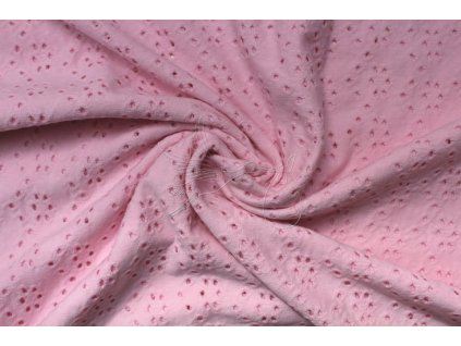 31541 madeirovy uplet detska ruzova zbytek 0 25m