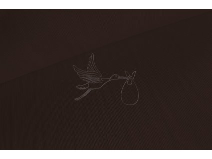 zebrovany-uplet-Tmavě hnědá