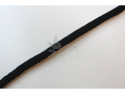 3582 odevni snura 9mm cerna