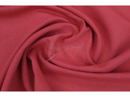 4008 teplakovina nepocesana 240g cervena