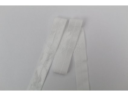 6996 2 lemovaci pruzenka 20mm lesk mat off white