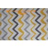 14508 3 chevron zluto sedy na bile bavlnene platno de luxe sire 240cm