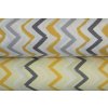 14511 5 chevron zluto sedy bavlnene platno de luxe sire 240cm