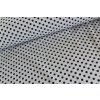 16442 1 tmave modre puntiky na bile bavlnene platno sire 240cm