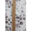 Eukalyptus - tmavá fialová - bavlněné plátno, šíře 240cm