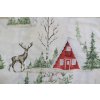 Zimní krajina - bavlněné plátno, šíře 240cm