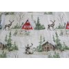 Zimní krajina - bavlněné plátno, šíře 240cm
