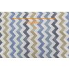 894 4 chevron modry bavlnene platno sire 240cm
