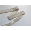 5457 2 bavlnena krajka 18mm ecru
