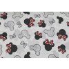 1590 2 mickey hlavy na bile cervena masle