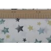 6675 1 muselin plenkovina hvezdicky modro zelene