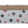 6684 1 muselin plenkovina hvezdicky ruzove