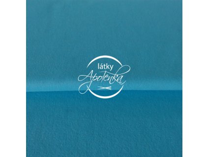 Teplákovina jednobarevná petrolej 280g