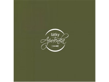 Teplákovina jednobarevná khaki 280g