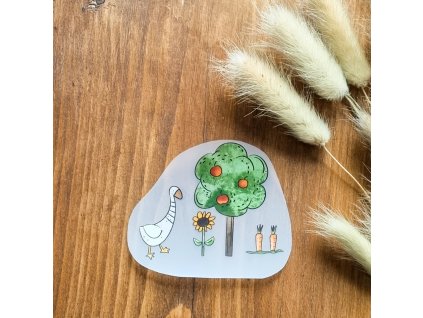 DTF Nažehlovačka HUSA 6cm