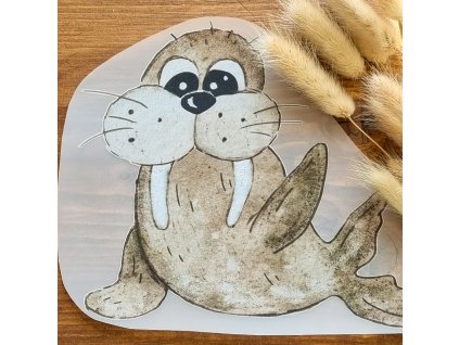 DTF Nažehlovačka MROŽ 18cm