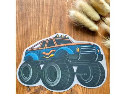 DTF Nažehlovačka MONSTERTRUCK 12cm
