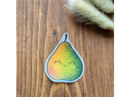 DTF Nažehlovačka HRUŠKA 6cm