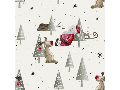 Santa Clause snow
