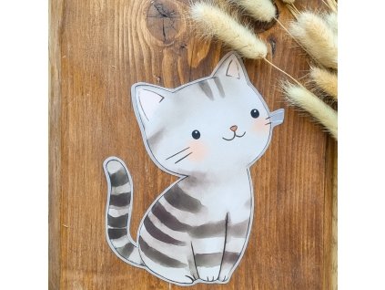 DTF Nažehlovačka KOČIČKA 18,5cm