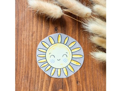 DTF Nažehlovačka SLUNÍČKO 7cm