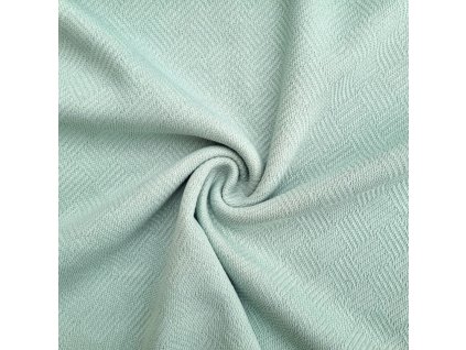 Strukturovaná pletenina s košíkovým vzorem MINT 380g
