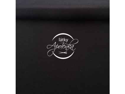 Zbytek 35cm - Náplet černý 2x75cm