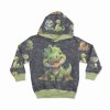 pullower baby dinosaur green