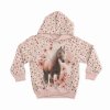 pullower tiny flowers horse pink
