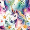 DELICATEBRUSHDESIGNS RAINBOWUNICORNS