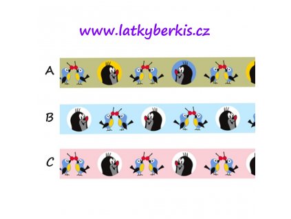 Krteček ptáčci páska