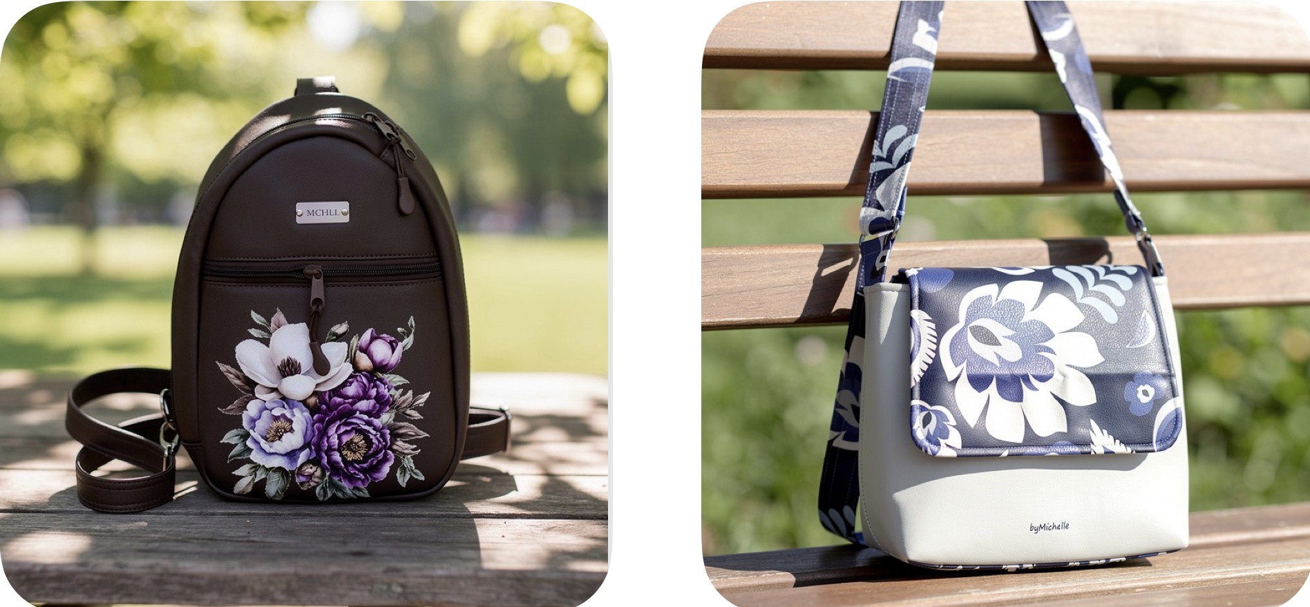 Ručne šité kabelky a peňaženky