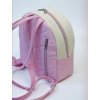 Batoh SOFIA / ružová baby / aplikácia vážky