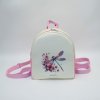 Batoh SOFIA / ružová baby / aplikácia vážky