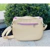 kabelka SARA / biela káva / ružová