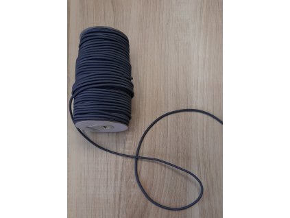 Guma 3mm sivá