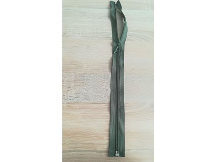 Zips odopínateľný army 40cm