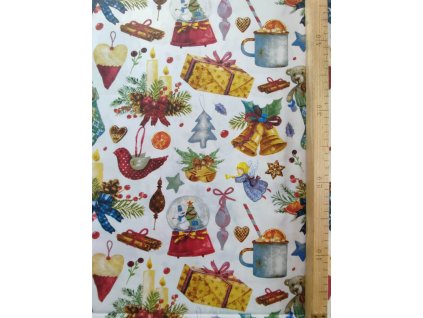 Plátno vianočné ozdoby