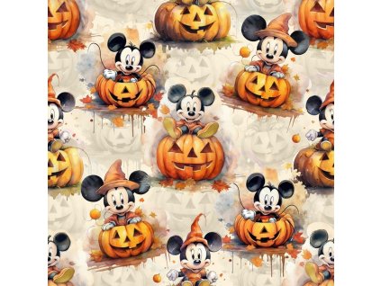 Teplákovina mickey tekvica