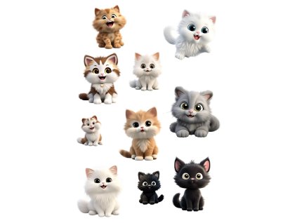 Nažehlovačky mačky