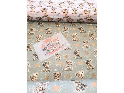 Teplákovina macko na šalvii