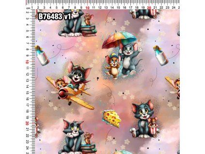 Teplákovina Tom a Jerry