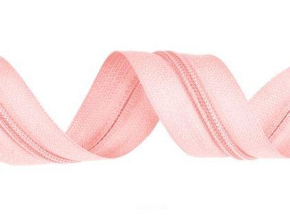 1069 zip spiralovy nekonecny zip 3mm svetle ruzovy